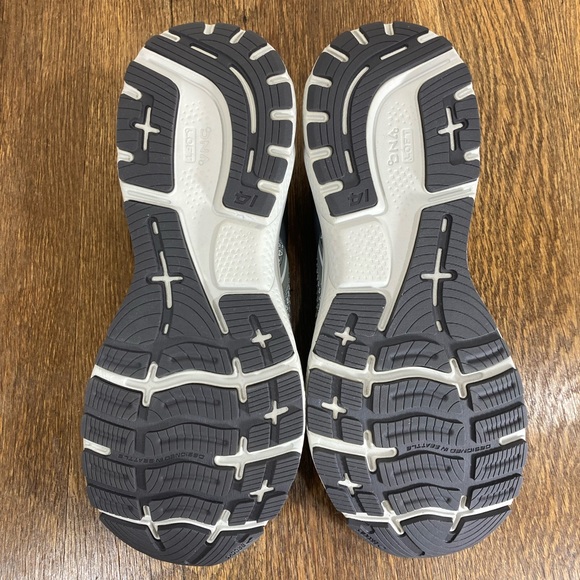 Brooks Ghost 14 Road Running Shoe Mens Size 12.5B (Narrow) Grey/Alloy/Oyster - Picture 9 of 12